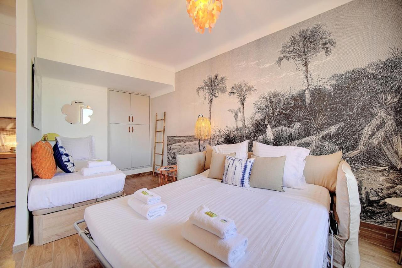 Immogroom - Sea View Apartment - 3 Min From Beach - Ac كان المظهر الخارجي الصورة